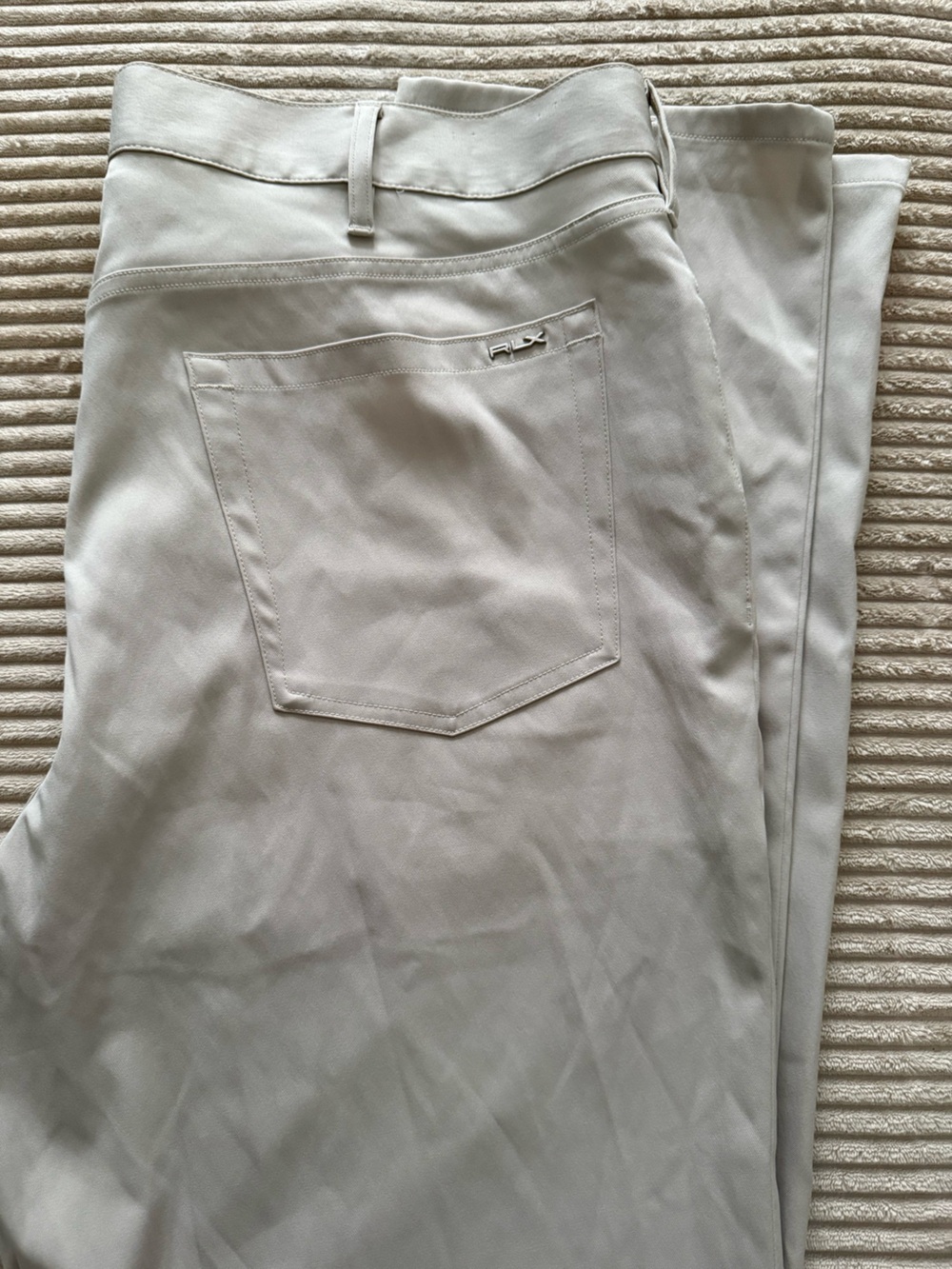 Ralph Lauren Men's Cream Chino Pants - Picture 3 of 4